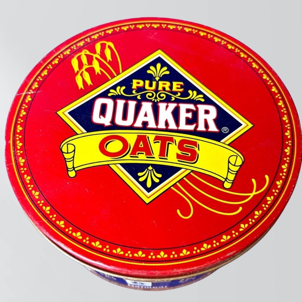 Vintage 1983 Quaker Oats Company Limited Edition Collectors Tin